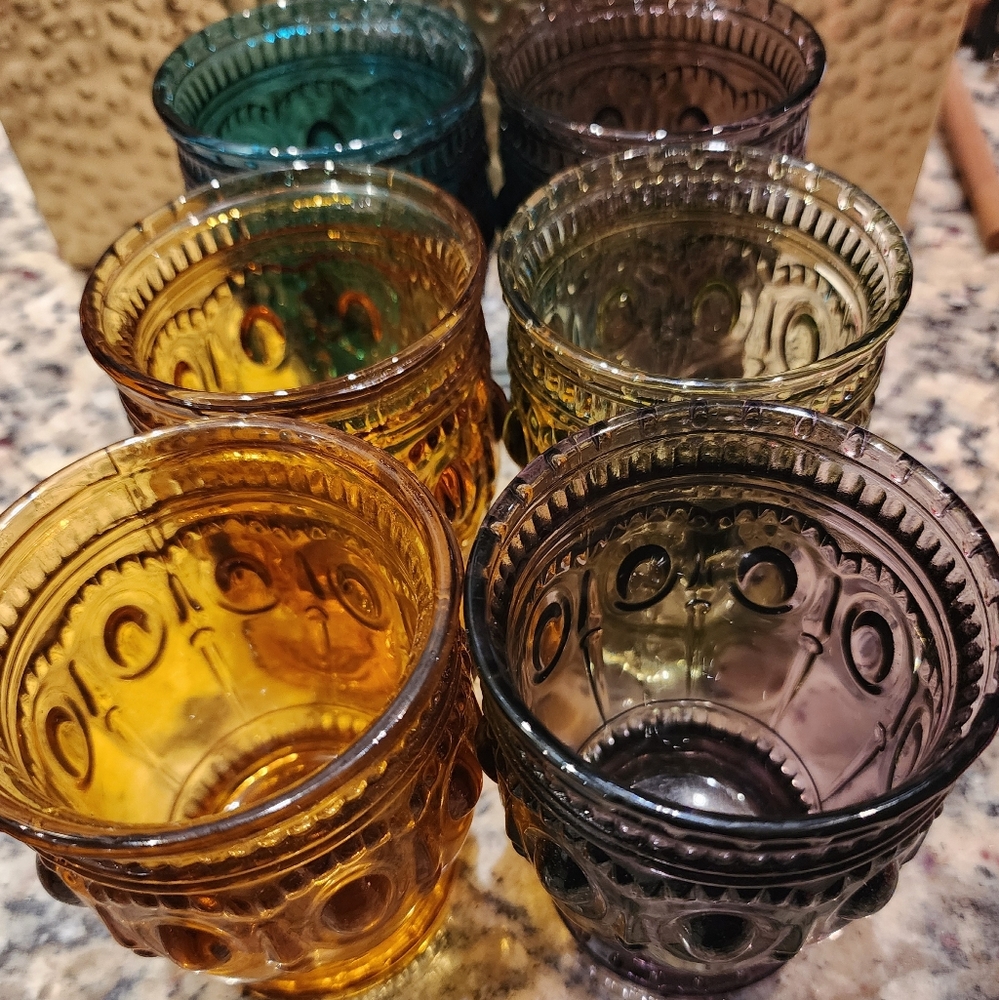 Richland Vintage Charm Candle Holder Mixed Color Set of 6